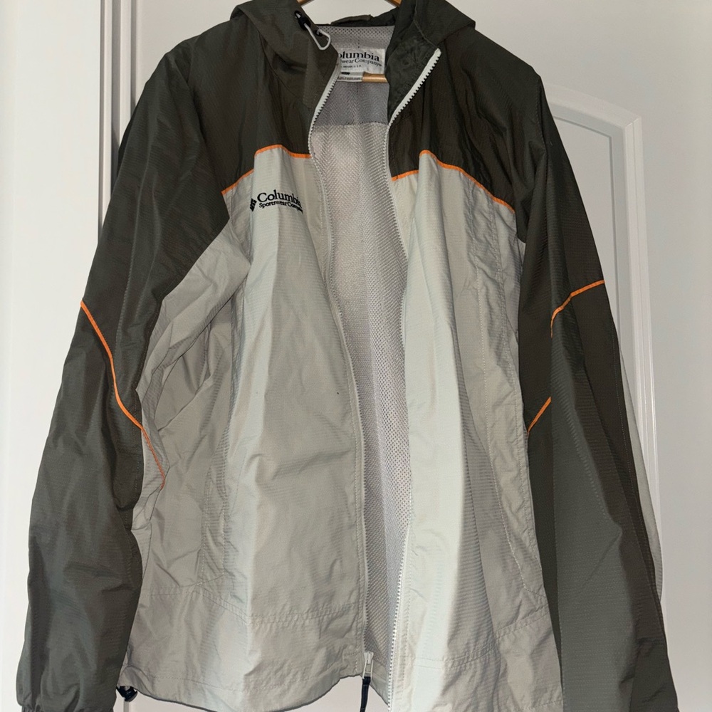 Columbia Two-Tone Windbreaker Jacket